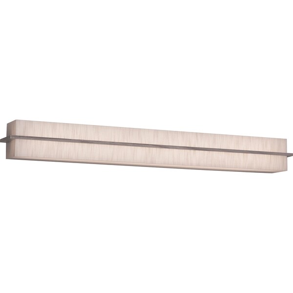 Apex - Vanity Light Fixture - 3 Ft, Finish: Steel, Wood